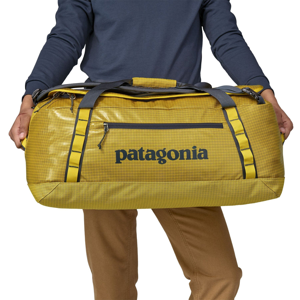 Black Hole Duffel Bag 55L - 100 % Recycled Polyester Bags Patagonia