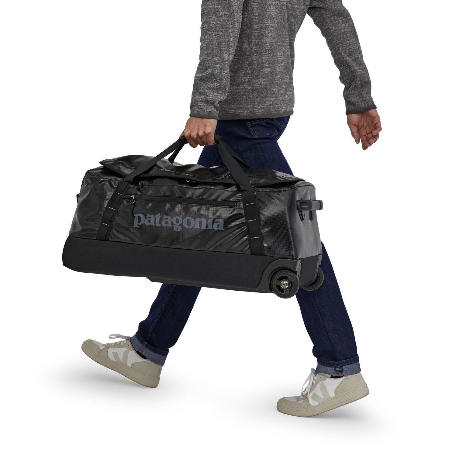 Patagonia - Black Hole Wheeled Duffel Bag 70L - Recycled Polyester - Weekendbee - sustainable sportswear