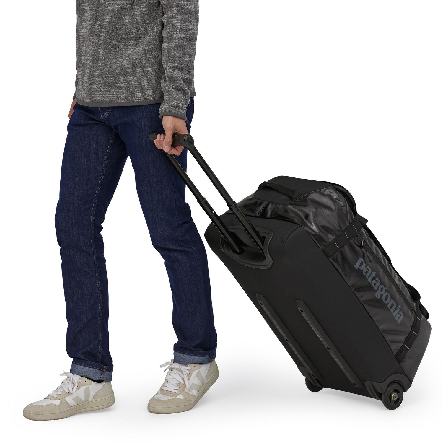Patagonia - Black Hole Wheeled Duffel Bag 70L - Recycled Polyester - Weekendbee - sustainable sportswear