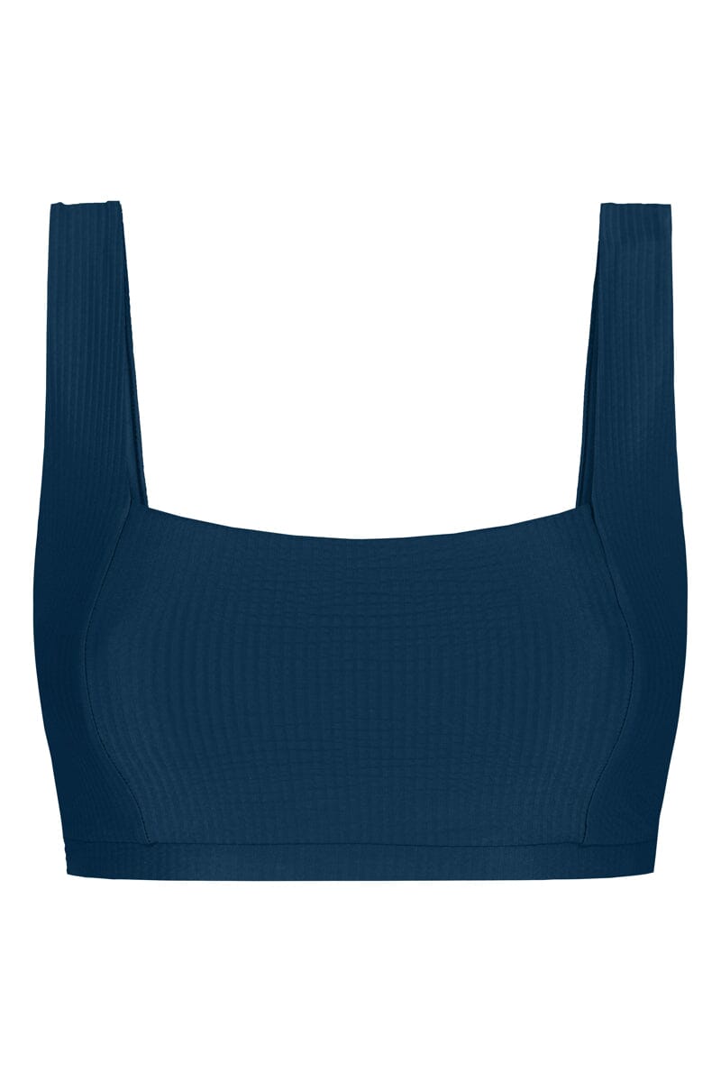 Lilja the Label Blueberry Boxy Top - Recycled nylon Blueberry Swimwear