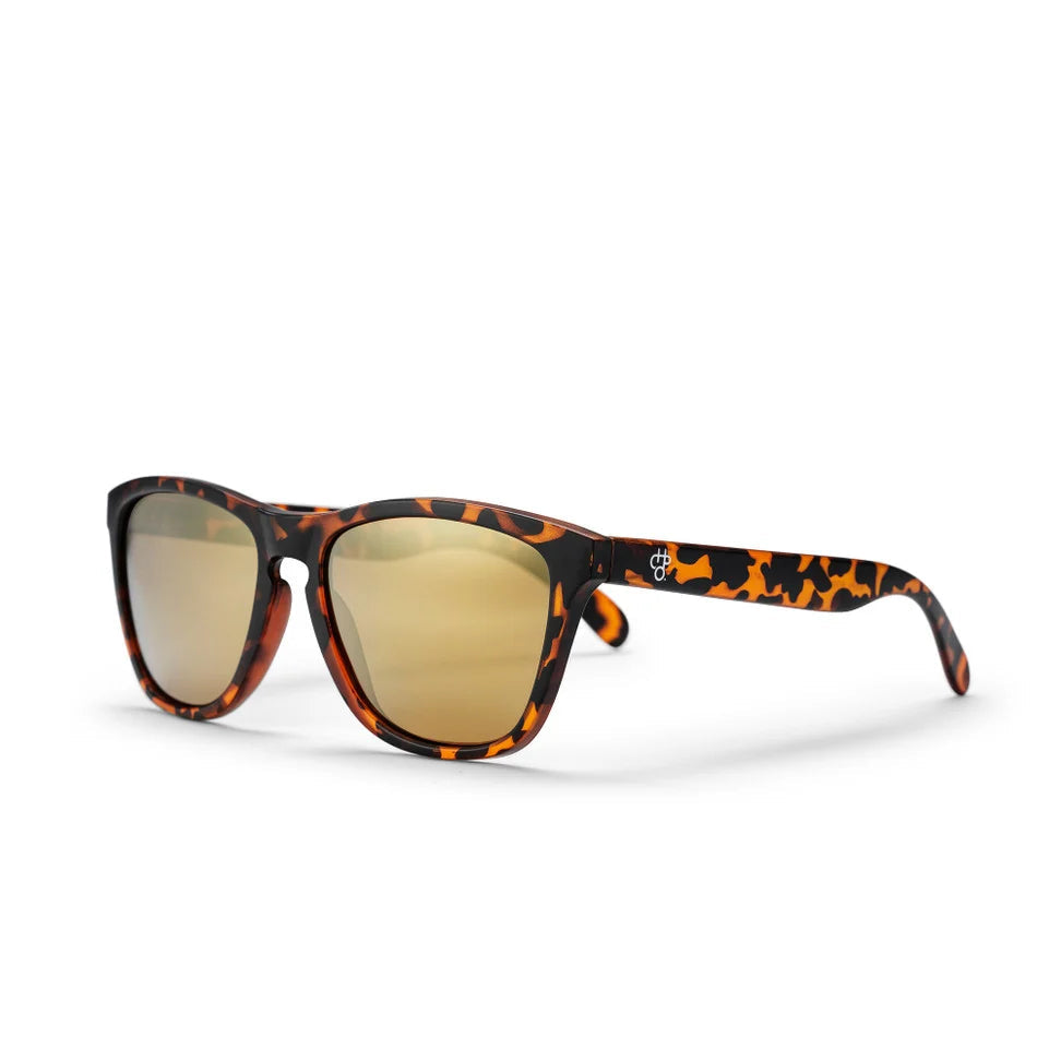 CHPO Bodhi Sunglasses - Recycled plastic Turtle Brown / Brown Sunglasses