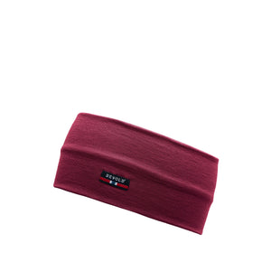 Devold Breeze Headband - 100% Merino Wool Beetroot