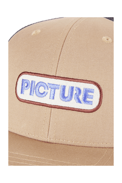 Picture Organic Byam Trucker Cap - Organic Cotton Dark Stone Headwear