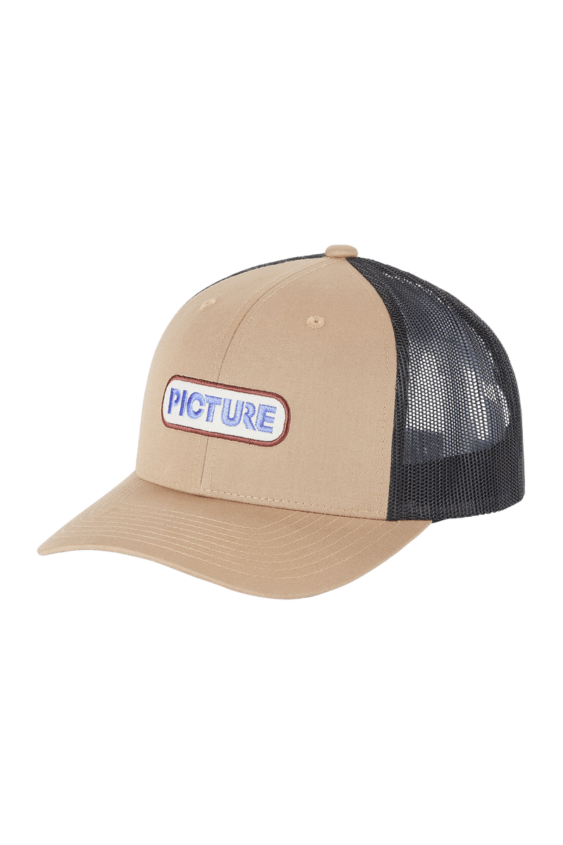 Picture Organic Byam Trucker Cap - Organic Cotton Dark Stone Headwear