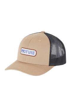 Picture Organic Byam Trucker Cap - Organic Cotton Dark Stone Headwear