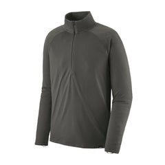 Patagonia Capilene Midweight Baselayer Zip-Neck - Recycled Polyester Forge Grey Shirt