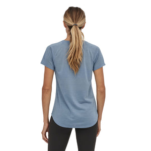 Patagonia W's Capilene® Cool Trail Shirt - Recycled Polyester Light Plume Grey