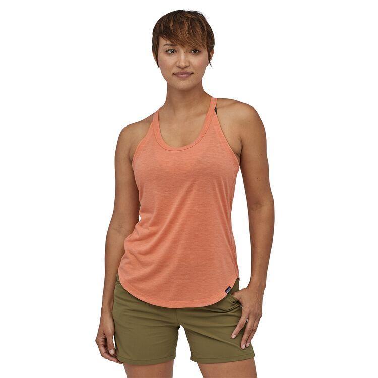 Patagonia W's Capilene® Cool Trail Tank Top - Recycled Polyester Mellow Melon Shirt