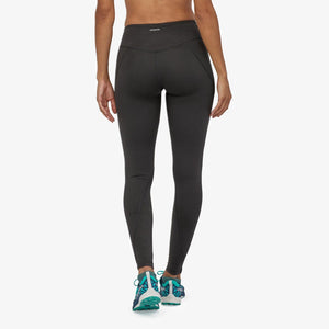 Patagonia W's Centered Tights - Recycled Polyester Black
