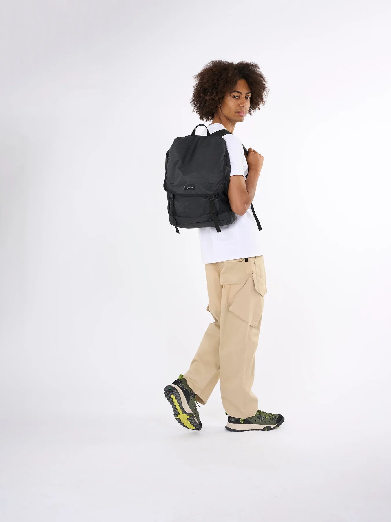 KnowledgeCotton Apparel - Classic backpack 30L - Recycled PET - Weekendbee - sustainable sportswear