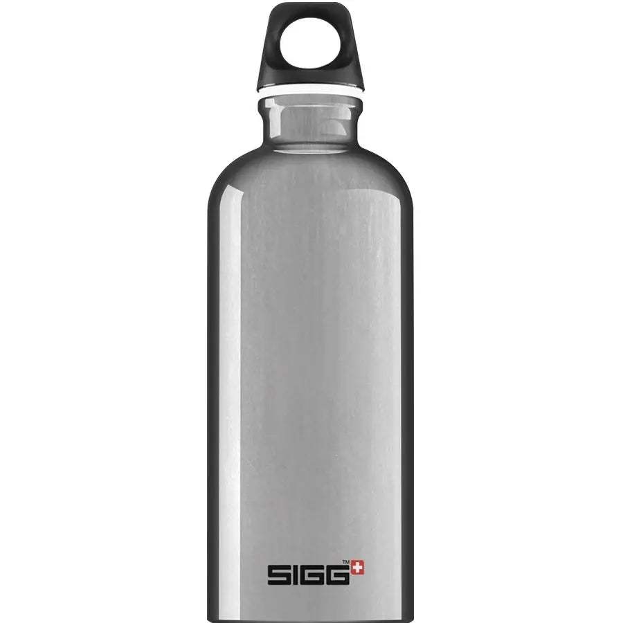 Classic SIGG Traveller Water Bottle - Aluminium Cutlery SIGG 0.6l Alu