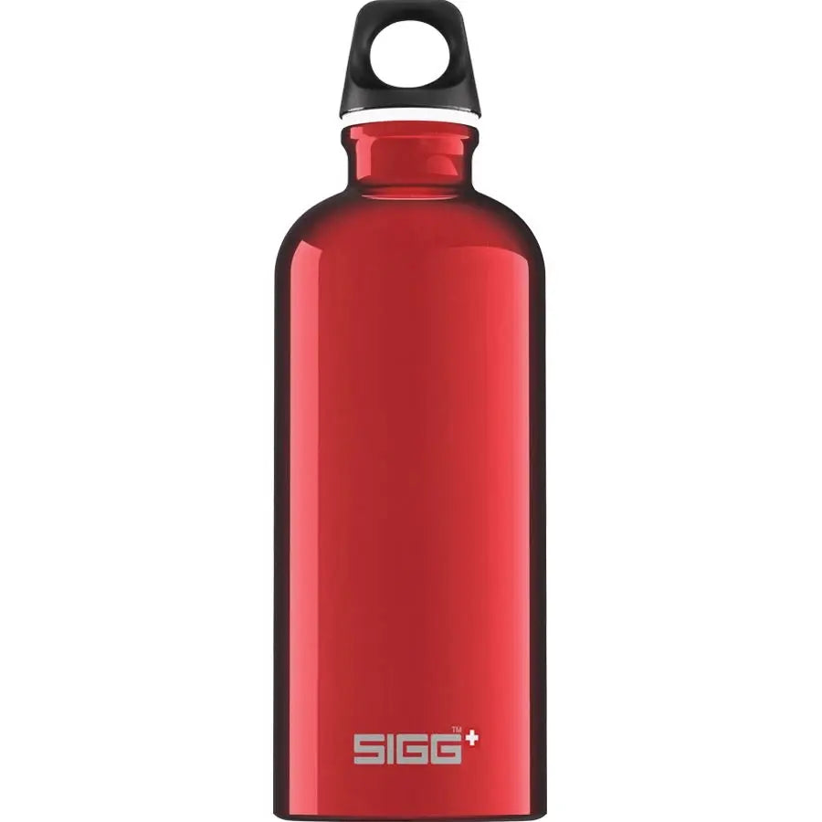 Classic SIGG Traveller Water Bottle - Aluminium Cutlery SIGG 1l Red