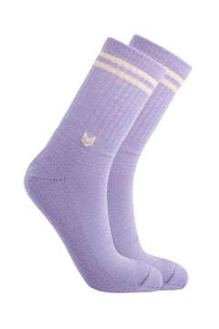 VAI-KØ Crew Sock - Merino Wool Sweet Lavender Socks