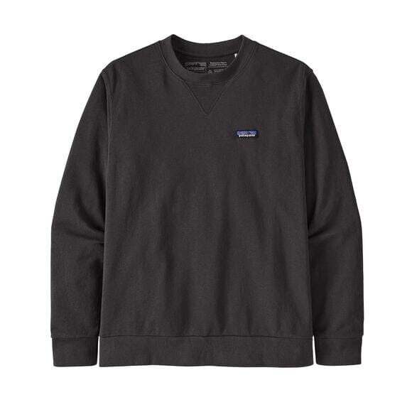 Patagonia Crewneck Sweatshirt - Regenerative Organic Certified Cotton Ink Black Shirt