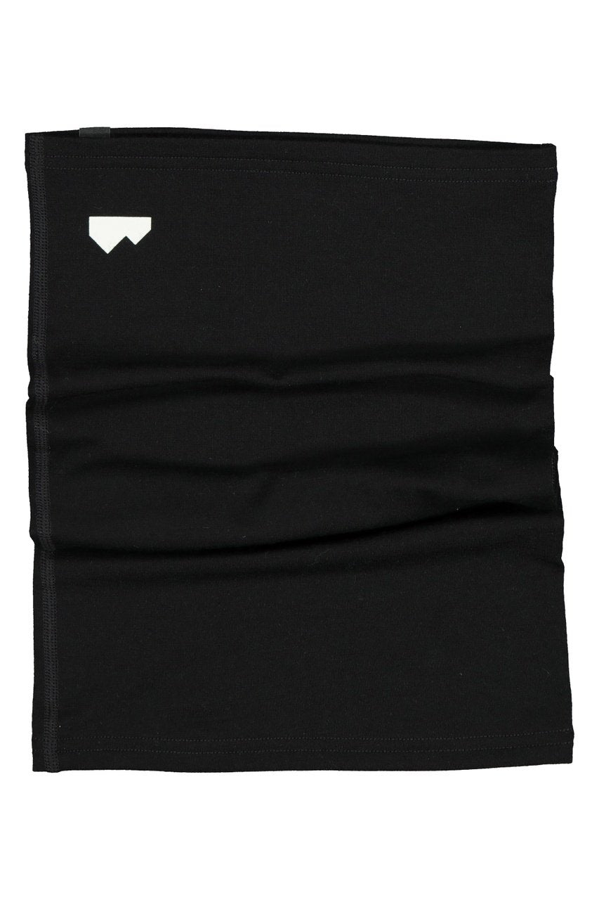 Mons Royale Daily Dose Merino Flex 200 Neckwarmer - Merino Wool Black Scarf