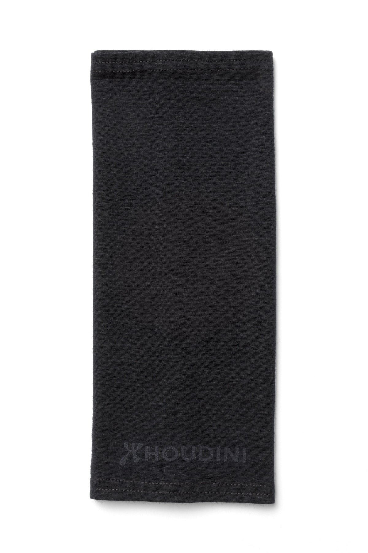 Houdini Desoli Chimney - 100% Merino Wool True Black Scarf