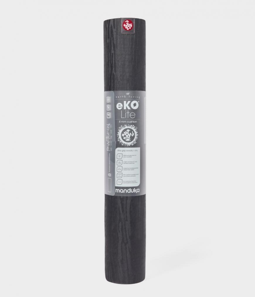 Manduka eKO® Lite Yoga Mat 4mm - 180cm - From Tree Rubber Charcoal Yoga equipment