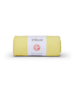Manduka eQua® Hand Yoga Towel - Recycled PET Lemon Yoga equipment