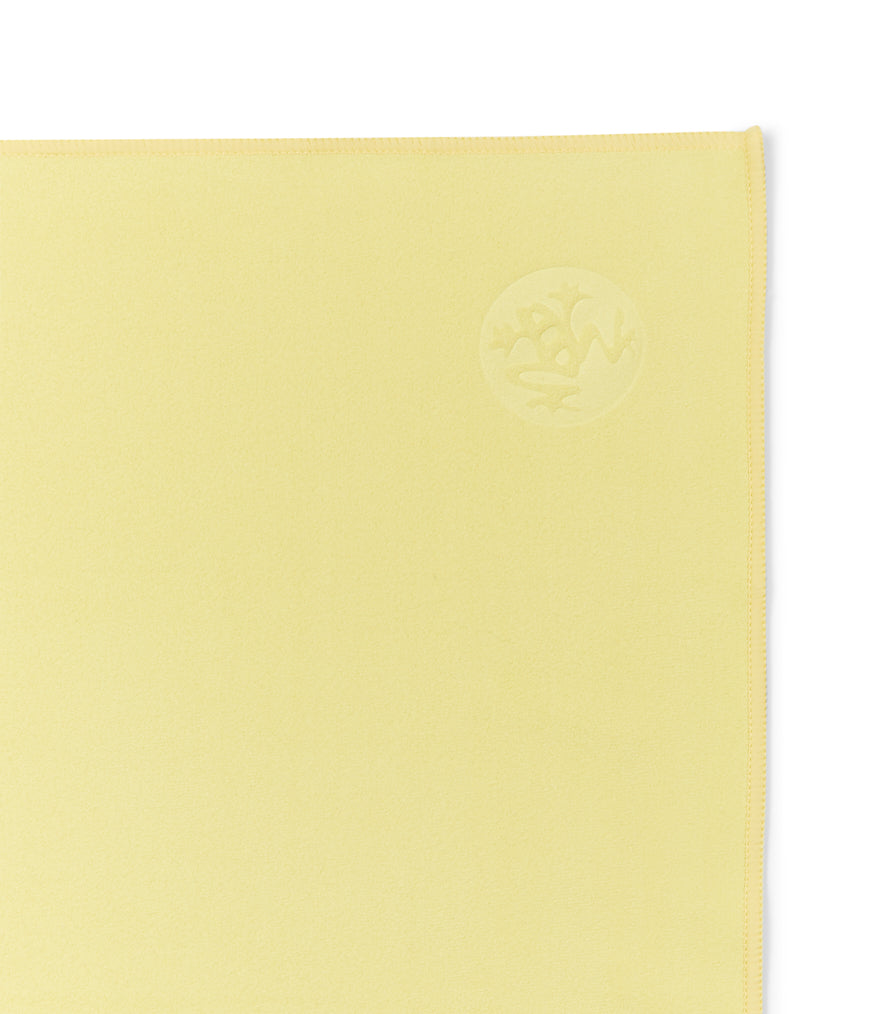 Manduka eQua® Hand Yoga Towel - Recycled PET Lemon Yoga equipment