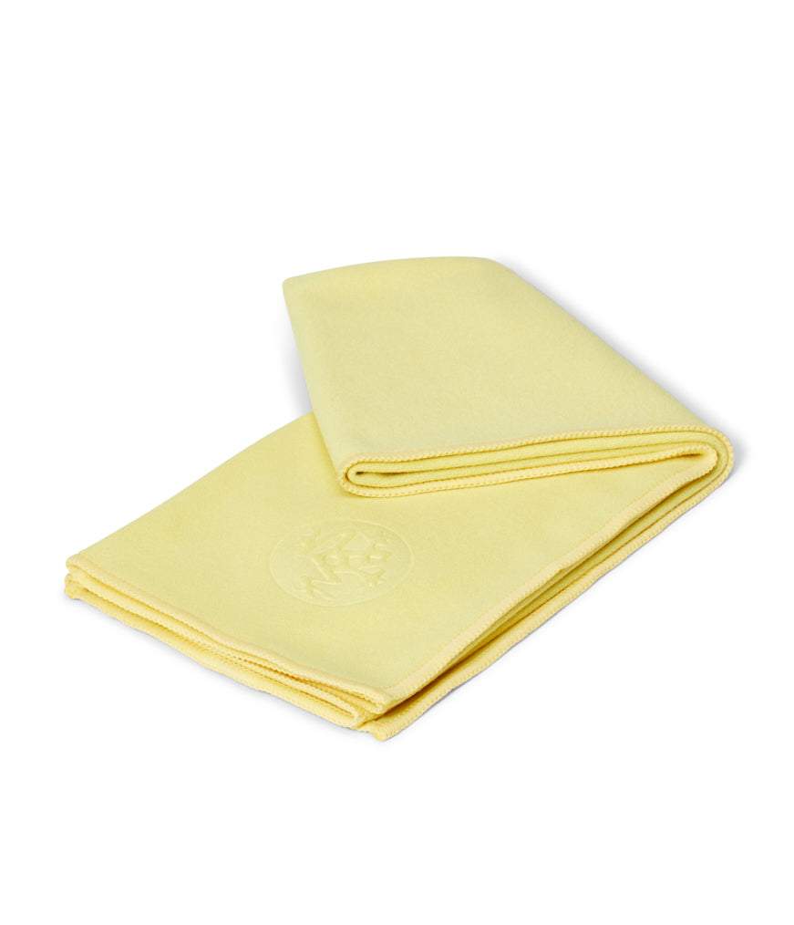 Manduka eQua® Hand Yoga Towel - Recycled PET Lemon Yoga equipment