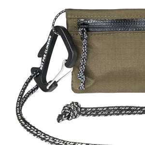 Aevor Explore Wallet - Recycled PET Ripstop Olive Gold