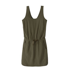Patagonia Fleetwith Dress - Recycled Polyester Basin Green Dress