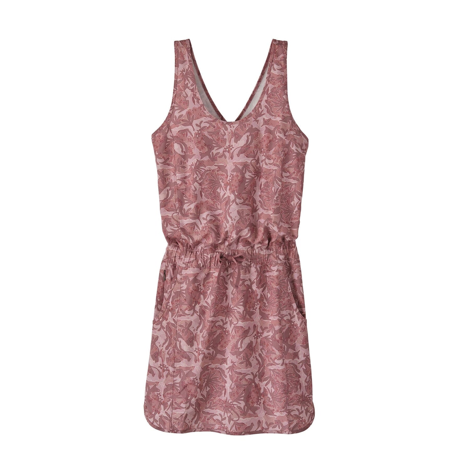 Patagonia Fleetwith Dress - Recycled Polyester Lands and Waters: Evening Mauve Dress