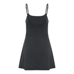 Girlfriend Collective Float Juliet Strappy Dress - Recycled Polyester Black Dress