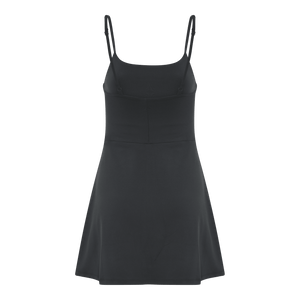 Girlfriend Collective Float Juliet Strappy Dress - Recycled Polyester Black