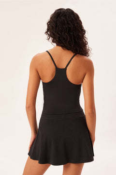 Girlfriend Collective Float Willa Tank Top - Recycled Polyester Black Shirt