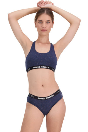 Mons Royale Folo Brief - Merino wool Midnight Terrazzo