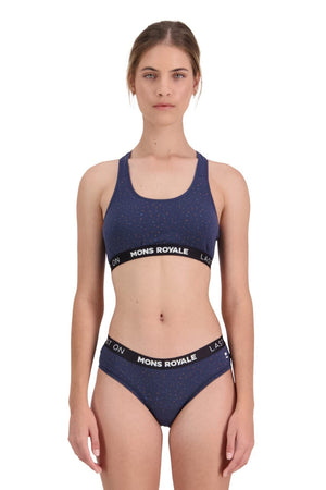 Mons Royale Folo Brief - Merino wool Midnight Terrazzo