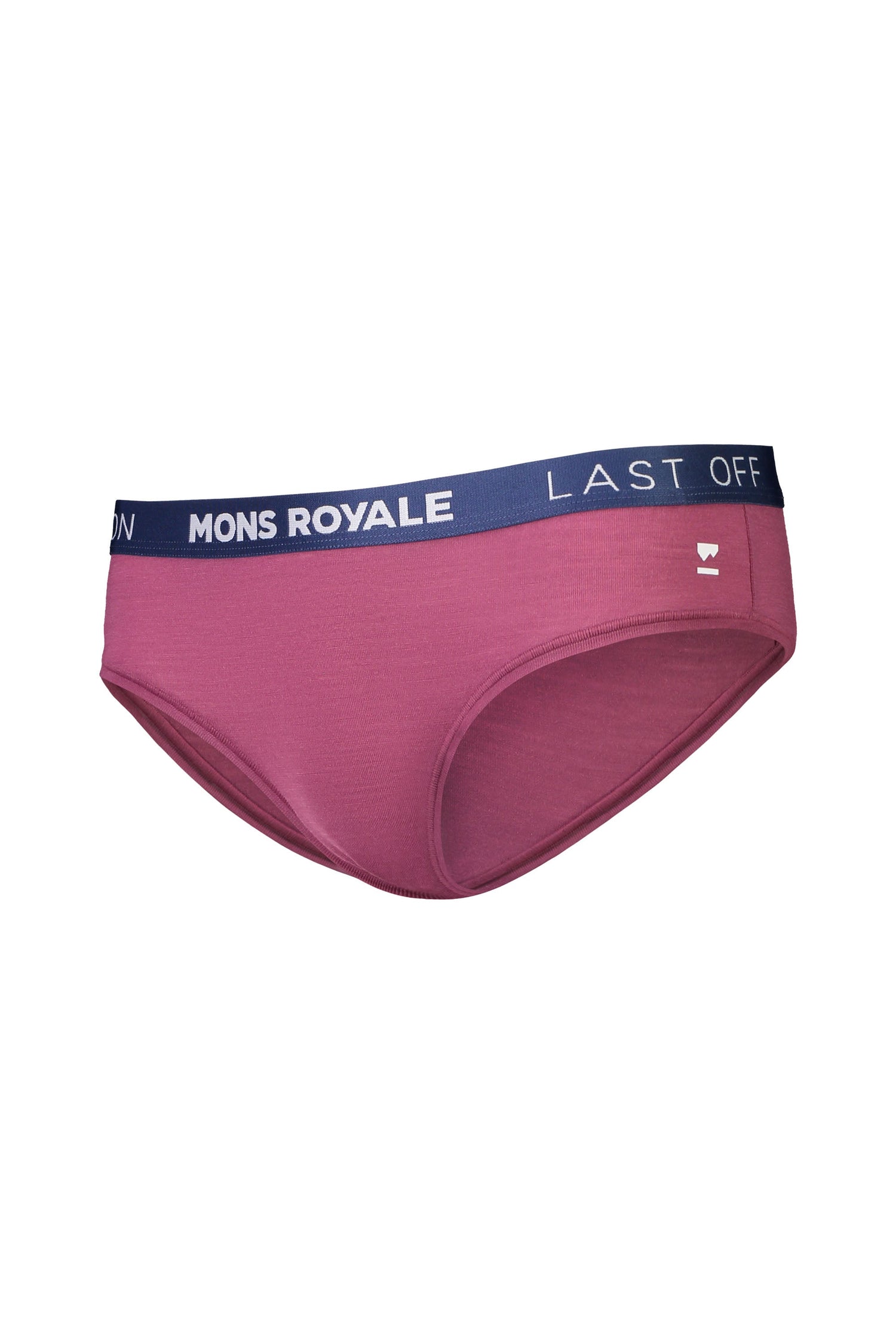 Mons Royale Folo Brief - Merino wool Berry XL Underwear