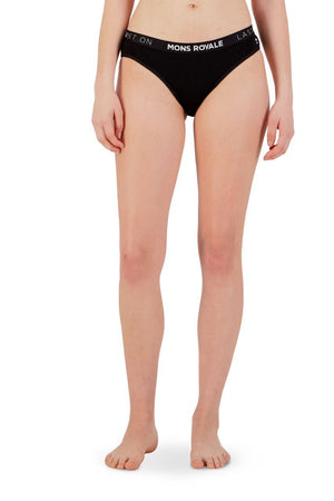 Mons Royale Folo Brief - Merino wool Black