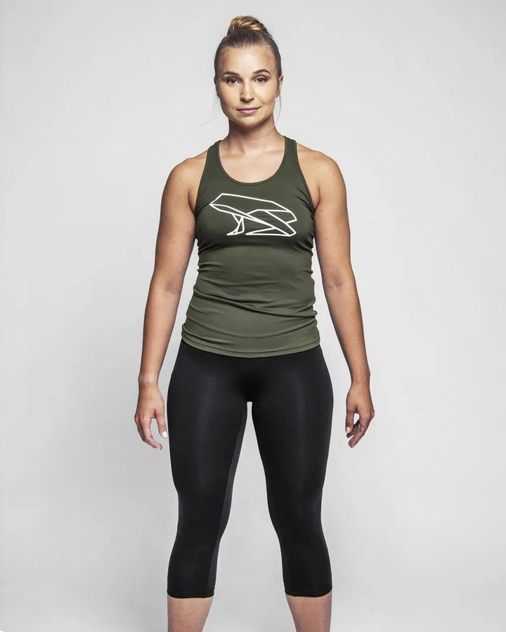 Fortuna Logo Top - Oeko-tex 100 Standard Certified Polyamide Shirt Népra Army XS