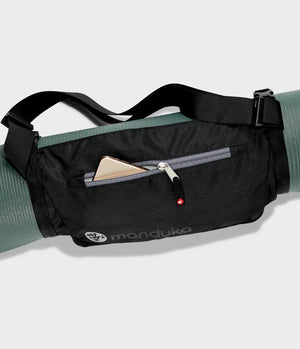 Manduka Go Play 3.0 Mat Carrier – With Pocket Black