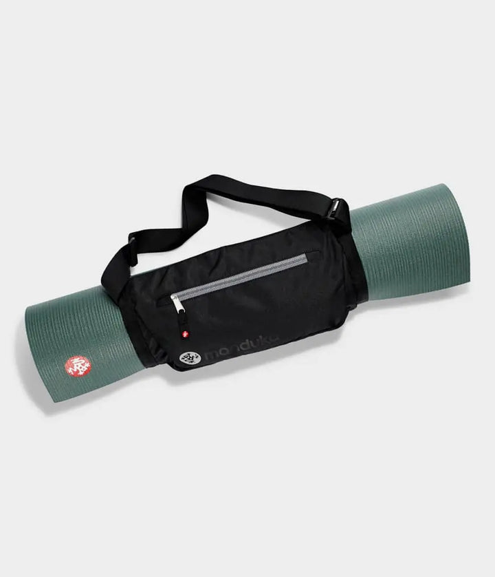 Go Play 3.0 Mat Carrier – With Pocket Yoga equipment Manduka Black