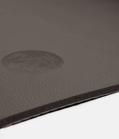 Manduka Grp Hot Yoga Mat 6MM - Made From Natural Rubber Core Steel Grey Yoga equipment