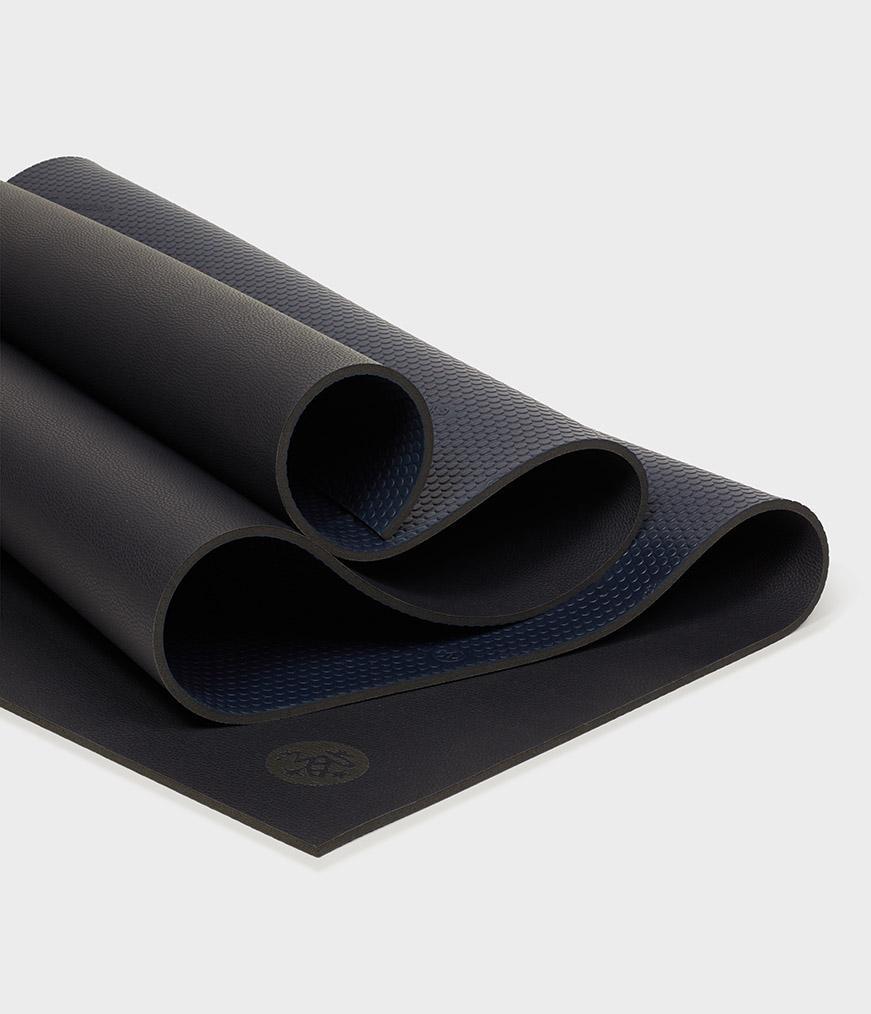 Manduka Grp Hot Yoga Mat 6MM - Made From Natural Rubber Core Midnight Yoga equipment