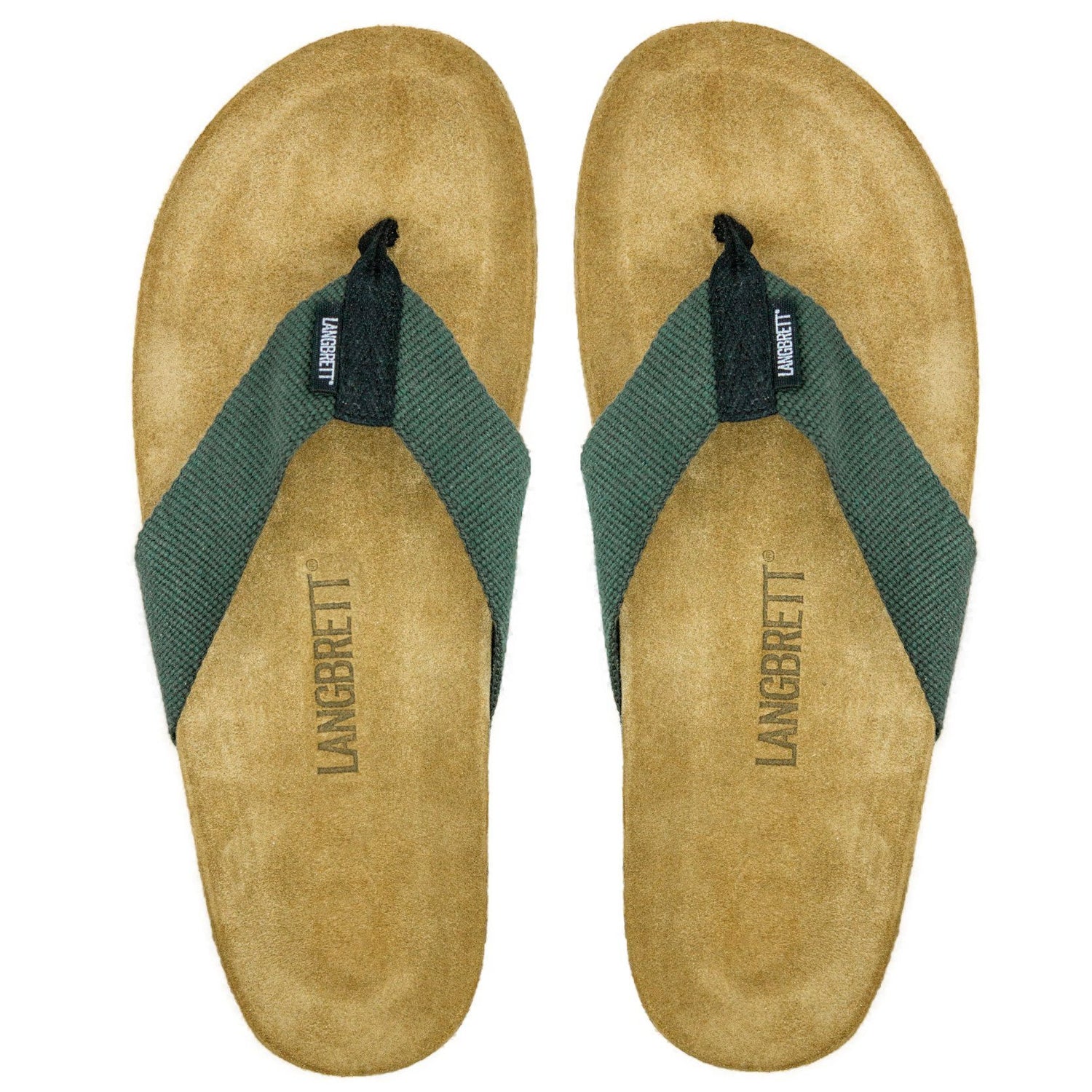 Langbrett - GUR - Unisex Ecological Sandals - Cork-latex & Leather - Weekendbee - sustainable sportswear