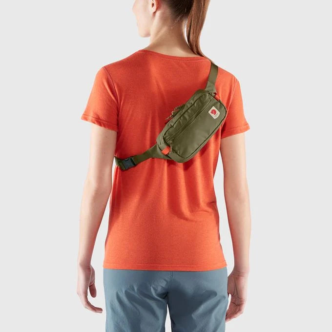 Fjällräven High Coast Hip Pack - 100% Recycled Nylon Green Bags