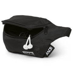 Aevor Hip Bag - Made From Recycled PET- Bottles Ripstop Black Bags
