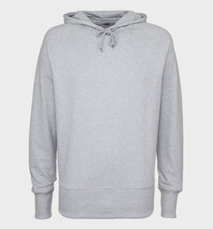 Pure Waste Hoodie Raglan - Unisex - Recycled Cotton & Recycled Polyester Grey Melange Shirt