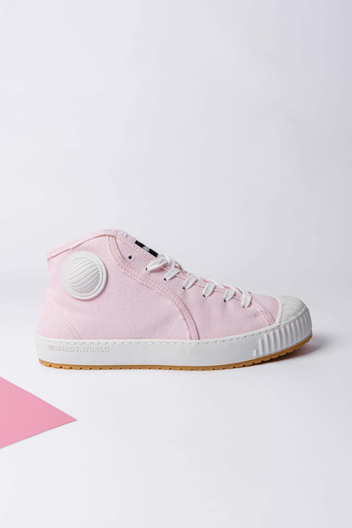 ICNS Partizan - Recycled Cotton - PETA-approved Vegan Shoes Komrads Antique Rose 36