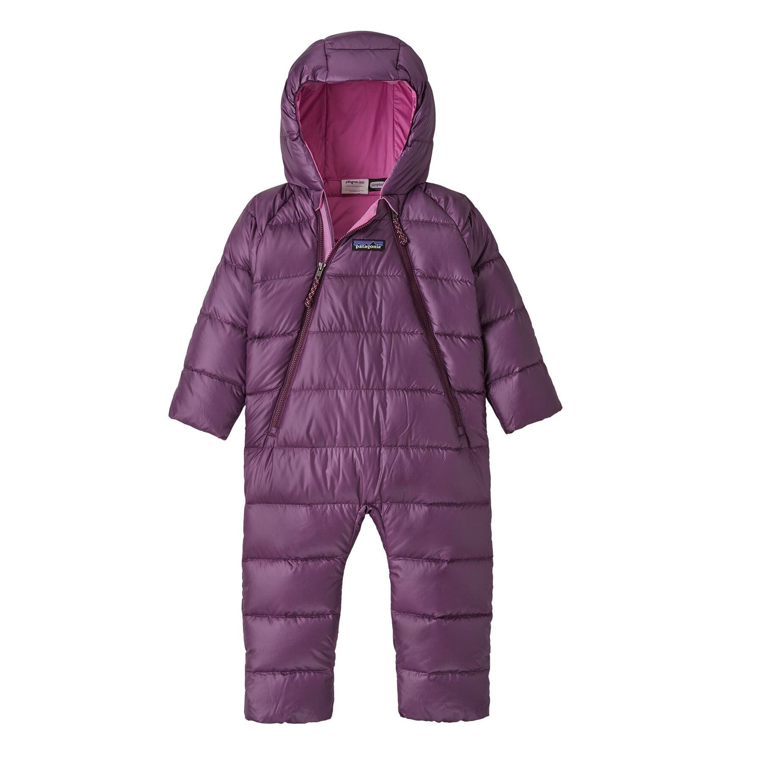 Patagonia Infant Hi-Loft Down Sweater Bunting - Recycled Nylon & Recycled down Night Plum Onepieces