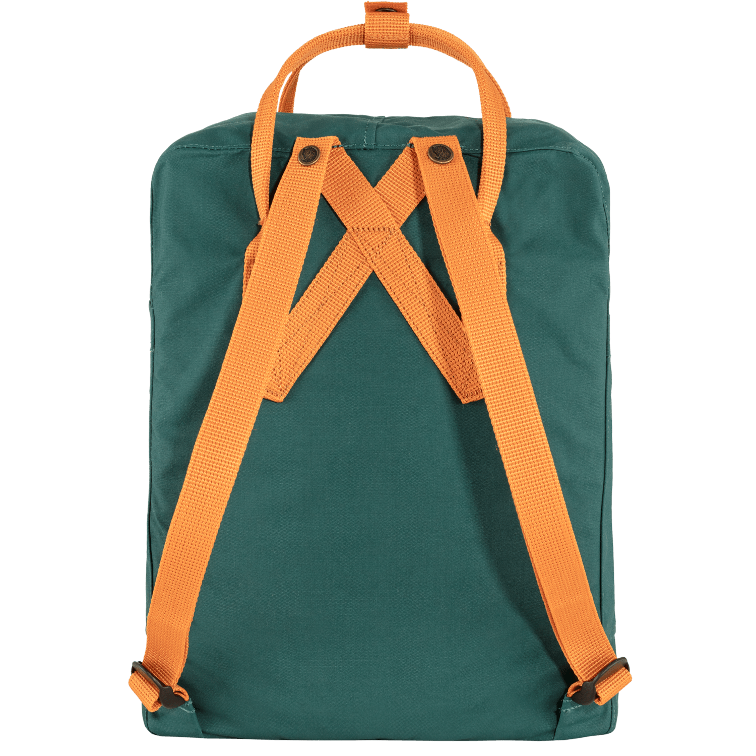 Fjällräven Kånken Backpack - Vinylal Arctic Green-Spicy Orange Bags