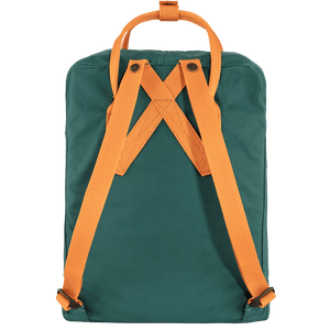 Fjällräven Kånken Backpack - Vinylal Arctic Green-Spicy Orange