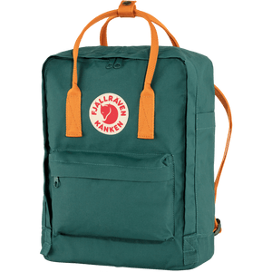 Fjällräven Kånken Backpack - Vinylal Arctic Green-Spicy Orange