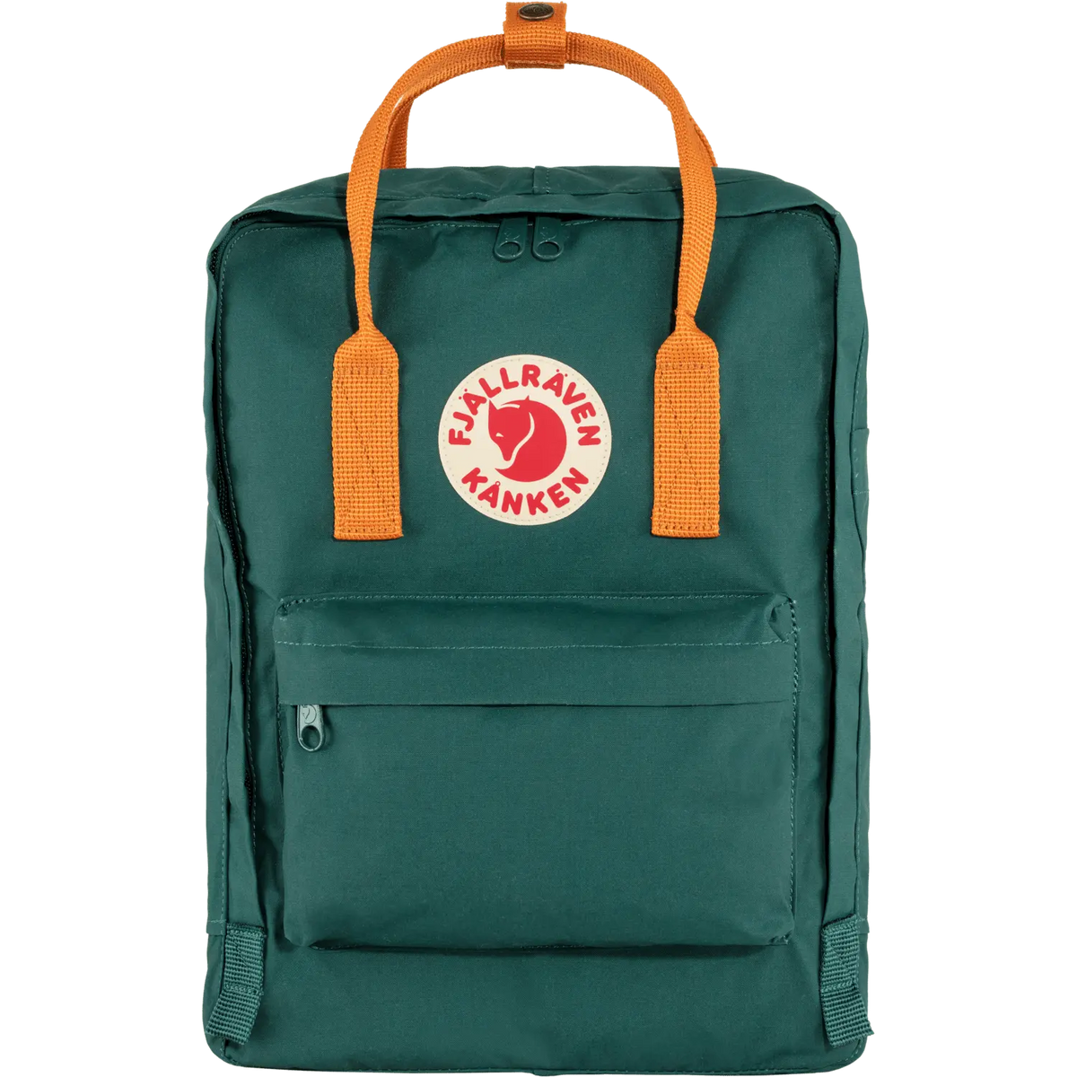 Fjällräven Kånken Backpack - Vinylal Arctic Green-Spicy Orange Bags