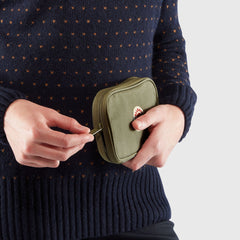 Fjällräven Kånken Travel Wallet - G-1000® HeavyDuty Eco S Green Bags